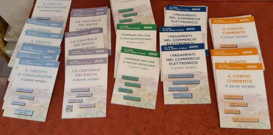 Corso educazione finanziaria della Banca d'Italia-materiale informativo
