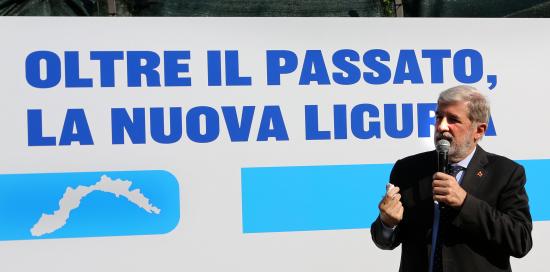 Il sindaco Marco Bucci