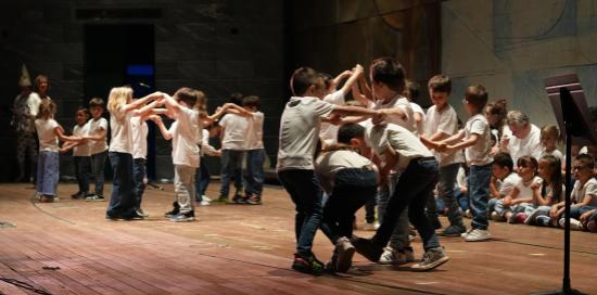 Spettacolo al teatro Carlo Felice delle scuole infanzia comunali a indirizzo musicale
