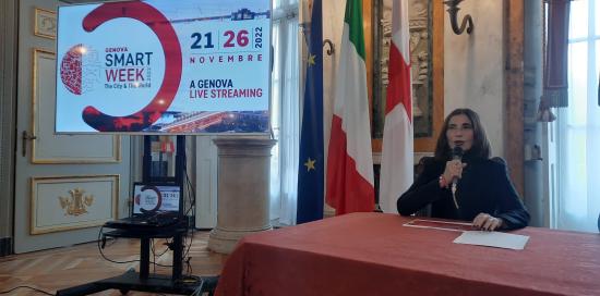 Daniela Ameri - presidente Associazione Genova Smart City