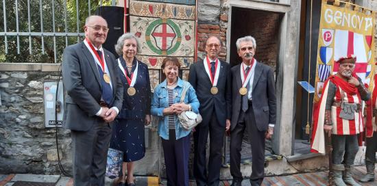 Deposizione corone d'alloro a Porta Soprana-A Compagna Deposizione corone d'alloro a Porta Soprana-A Compagna