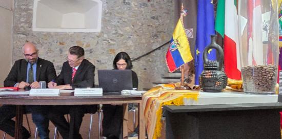 Donazione vaso Ecuador-Sottoscrizione