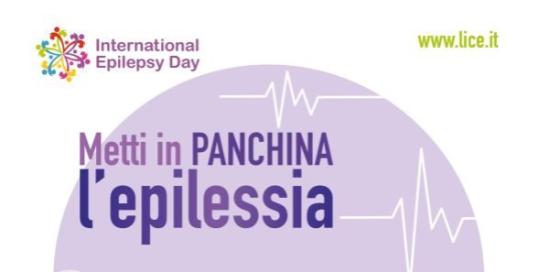 Volantino "Metti in panchina l'Epilessia"