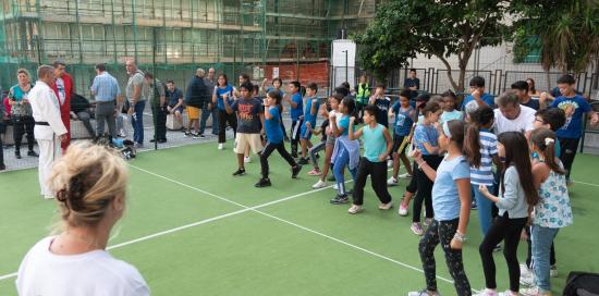 Attività con i bambini durante edizione 2023