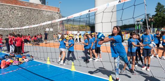 Pallavolo inclusiva durante edizione 2023
