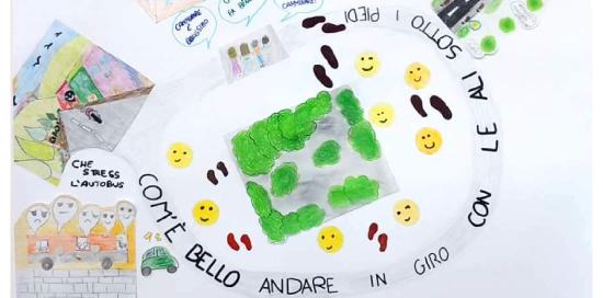 Elaborato concorso creativo della classe 5 A scuola Marconi premiato