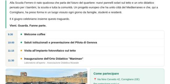  Enercmed programma evento Cornigliano