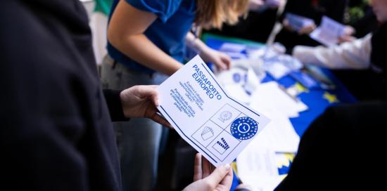 Festa dell'Europa nel cortile di Palazzo Tursi