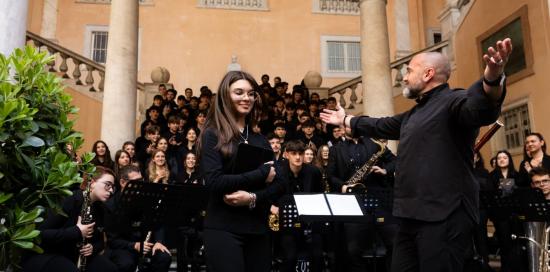 Festa dell'Europa nel cortile di Palazzo Tursi