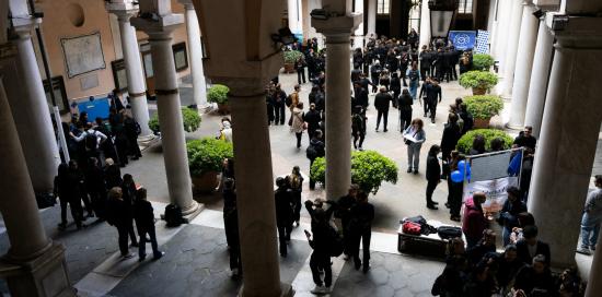 Festa dell'Europa nel cortile di Palazzo Tursi
