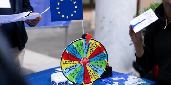 Festa dell'Europa nel cortile di Palazzo Tursi