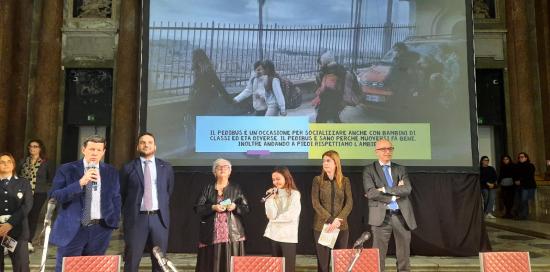  Filippo Sguerso, Sergio Gambino, Tiziana Cattani, la piccola Matilde, Sara Tagliente, Matteo Campora
