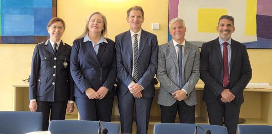 Firma accordo sicurezza stradale-Gruppo