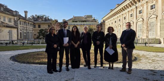 Firma convenzione Comune-UniGe-Gruppo giardino Palazzo Tursi