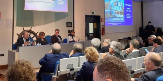 Delfino, Brusoni, Lussana, Ferro e pubblico