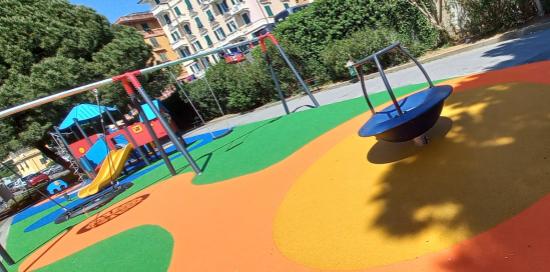 La nuova area gioco