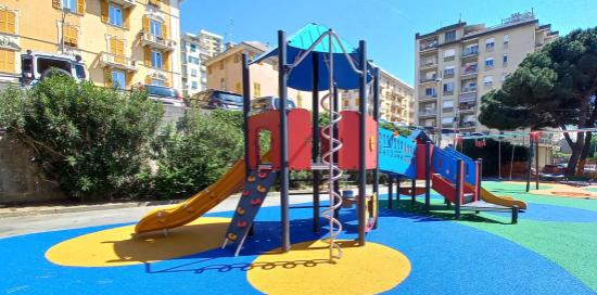 La nuova area gioco