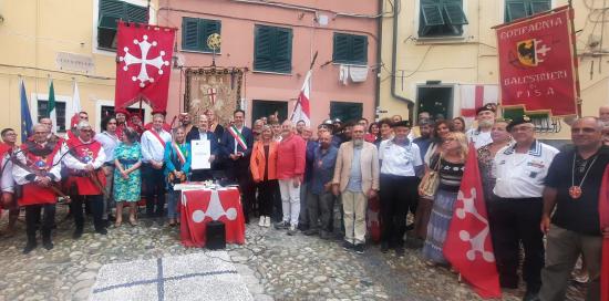 La foto collettiva di tutti i partecipanti alla rievocazione