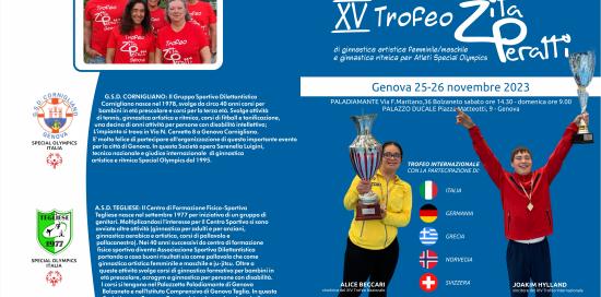 Volantino Trofeo Zita Peratti - Fronte