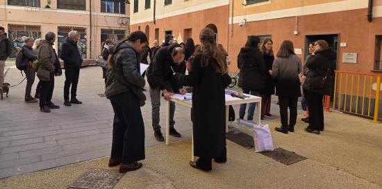 Un momento della presentazione aperta alla cittadinanza