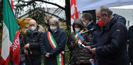 Presidente provinciale di Anpi Genova Massimo Bisca
