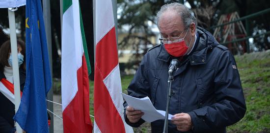 Presidente provinciale di Anpi Genova Massimo Bisca