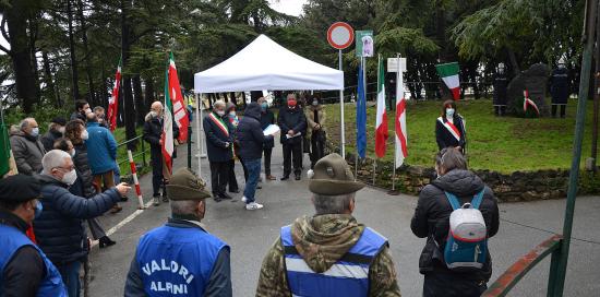 Cerimonia in via Fracchia