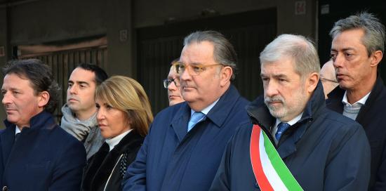 da sn: Pastorino, Pandolfo, Rossa, Cassinelli, Bucci, Garassino