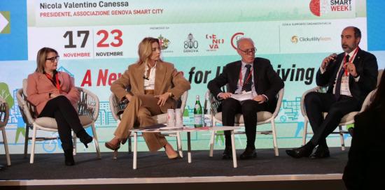 Il panel sui progetti Unige della Genova Smart Week