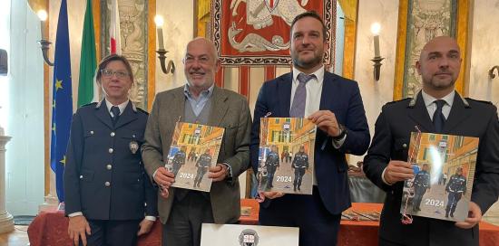  Presentata l’edizione 2024 del Calendario istituzionale della Polizia locale genovese