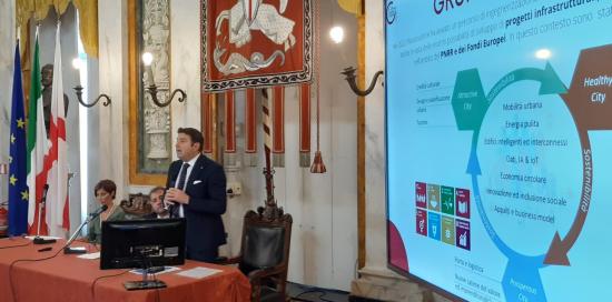 Genova Smart City ha incontrato l’assessore Mario Mascia-Dameri, Rizzo, Mascia