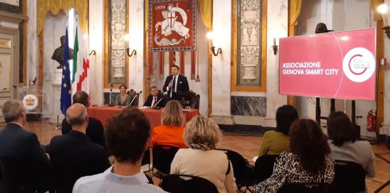 Genova Smart City ha incontrato l’assessore Mario Mascia-Dameri, Rizzo, Mascia e pubblico