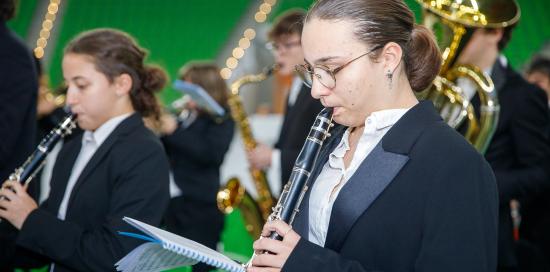 L'orchestra del Liceo Pertini