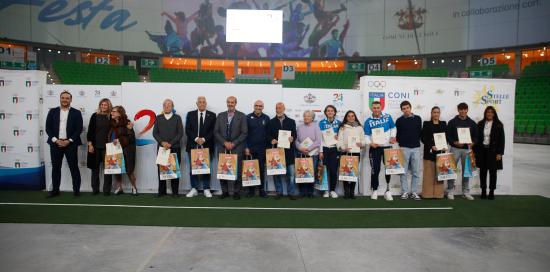 Una premiazione