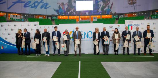 Una premiazione