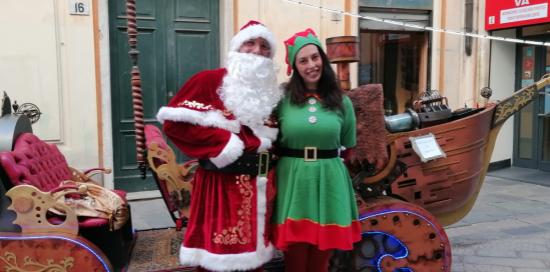 slitta babbo natale
