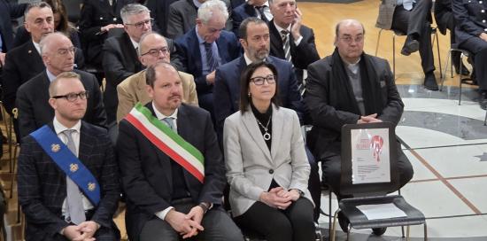 Giorno della Memoria-Terrile fra il pubblico Giorno della Memoria-Terrile fra il pubblico