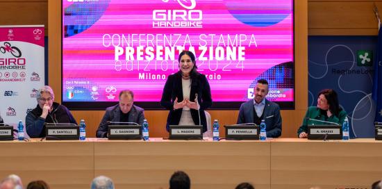 Un momento della conferenza stampa di presentazione