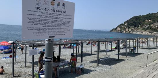 inaugurazione spiaggia bambini