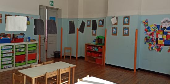 Un'aula della scuola Tollot occidentale