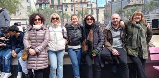 Foto ricordo dei docenti delle scuole coinvolte nel progetto