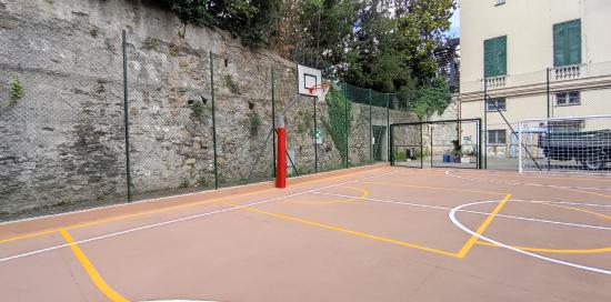 campo sportivo Villa Carrega - particolare