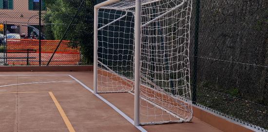 campo sportivo Villa Carrega - particolare