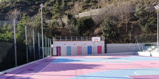 Un'immagine del nuovo complesso sportivo di via Novella