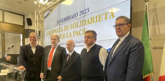 fiaccolata ucraina