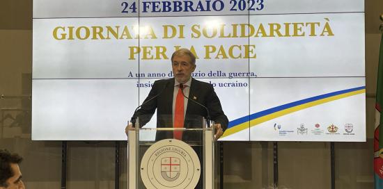 fiaccolata ucraina