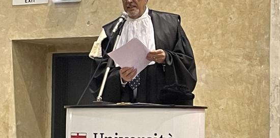 Ivano Fossati riceve la laurea