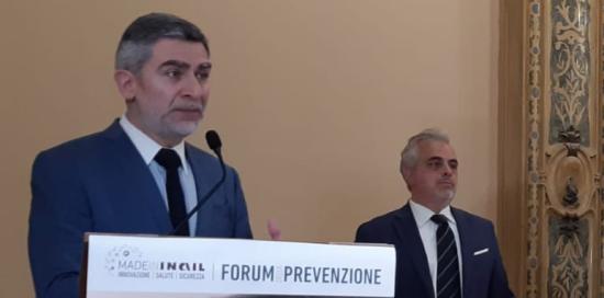 INAIL Forum della prevenzione-Paolo Giannone