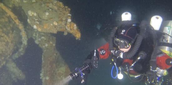  Il bigo di dritta dell'Andrea Doria_credito Andrea Murdock Alpini PHY DIVING EQUIPMENT