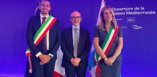 Il consigliere delegato Kaabour in missione a Marsiglia